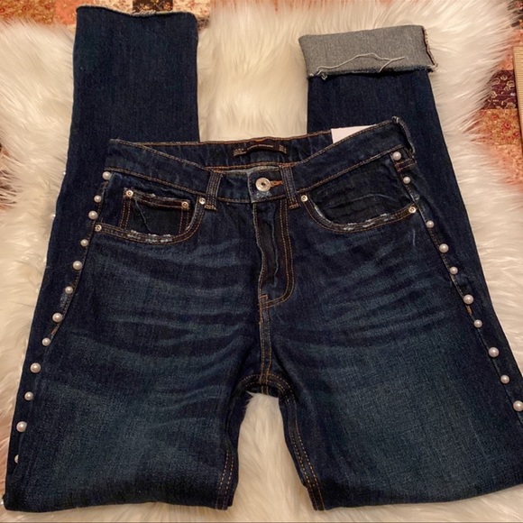 zara cigarette jeans New! Zara TRF Denim wear Cigarette Jeans